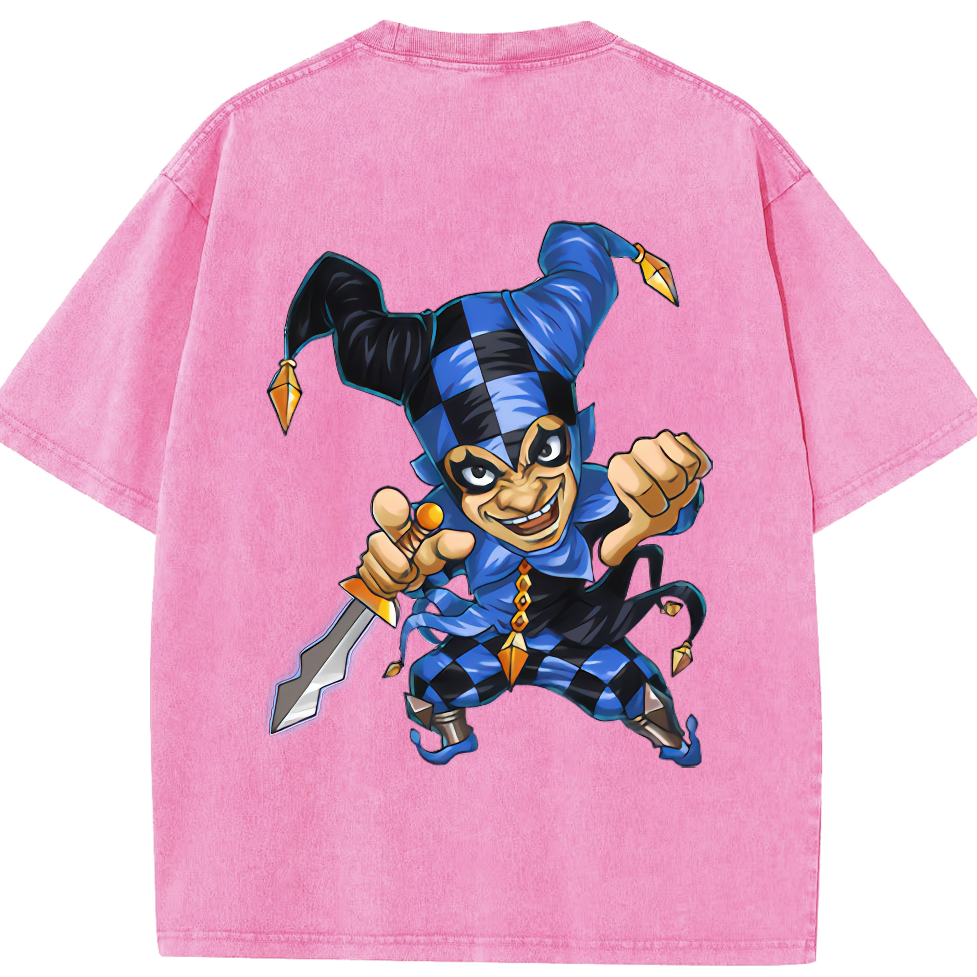 リーグ・オブ・レジェンド League of Legends LOL 綿100% ヴィンテージ風 半袖Tシャツ（背面プリント）